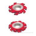 Red Color T.c.t 45#carbon Steel Carbide Shaper Cutters With Finished Sandblast